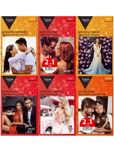 2018 liepa–rugsėjis Svajonių romanų rinkinys (6 knygos) 2018 liepa–rugsėjis Svajonių romanų rinkinys (6 knygos)