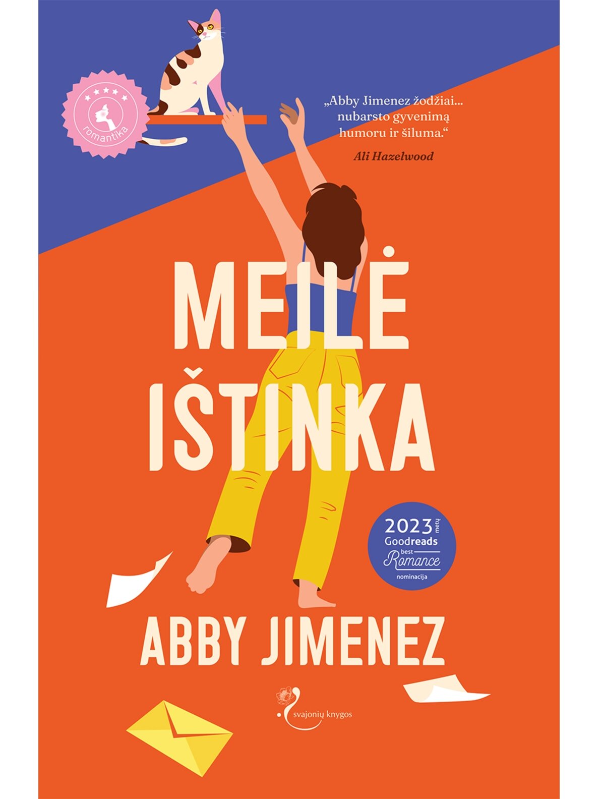 Abby Jimenez. Meilė ištinka (Knyga su defektais) Abby Jimenez. Meilė ištinka (Knyga su defektais)