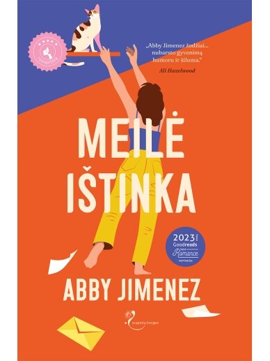 Abby Jimenez. Meilė ištinka (Knyga su defektais) Abby Jimenez. Meilė ištinka (Knyga su defektais)