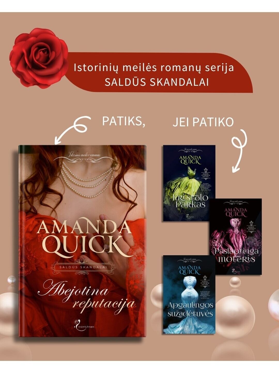 Amanda Quick. Abejotina reputacija (Pirma knyga) (Knyga su defektais) 3 Amanda Quick. Abejotina reputacija (Pirma knyga) (Knyga su defektais) 3