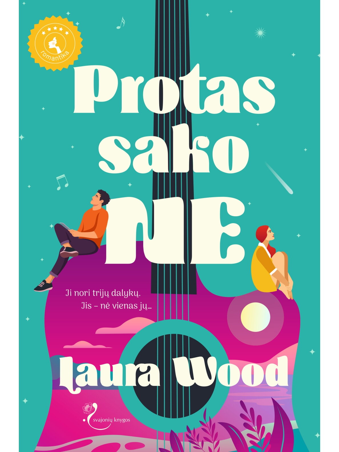 Laura Wood. Protas sako ne (Knyga su defektais) Laura Wood. Protas sako ne (Knyga su defektais)
