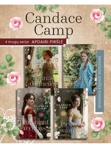 Candace Camp. Apdairi piršlė (4 knygos) 1 Candace Camp. Apdairi piršlė (4 knygos) 1