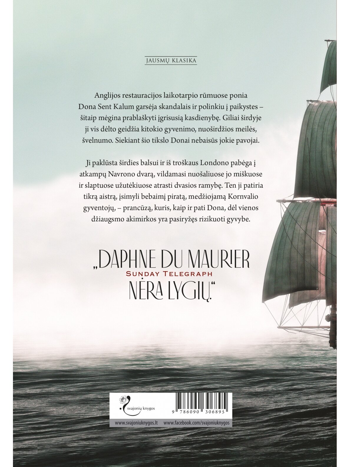 Daphne du Maurier. Prancūzo įlanka (Knyga su defektais) 1 Daphne du Maurier. Prancūzo įlanka (Knyga su defektais) 1