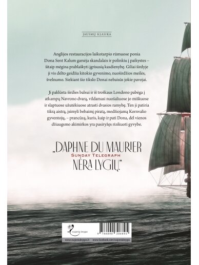 Daphne du Maurier. Prancūzo įlanka (Knyga su defektais) 1 Daphne du Maurier. Prancūzo įlanka (Knyga su defektais) 1