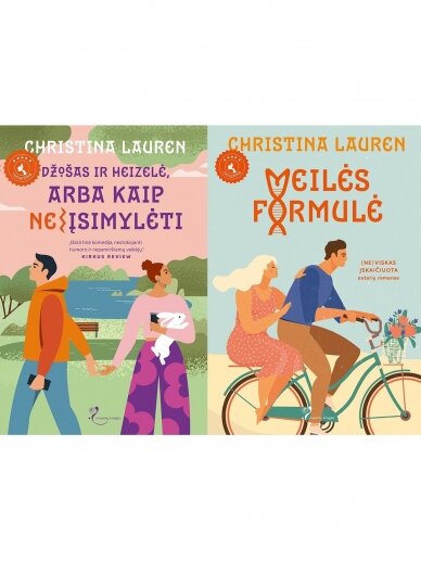 Džošas ir Heizelė, arba Kaip (ne)įsimylėti + Meilės formulė tik už 3 Eur Džošas ir Heizelė, arba Kaip (ne)įsimylėti + Meilės formulė tik už 3 Eur