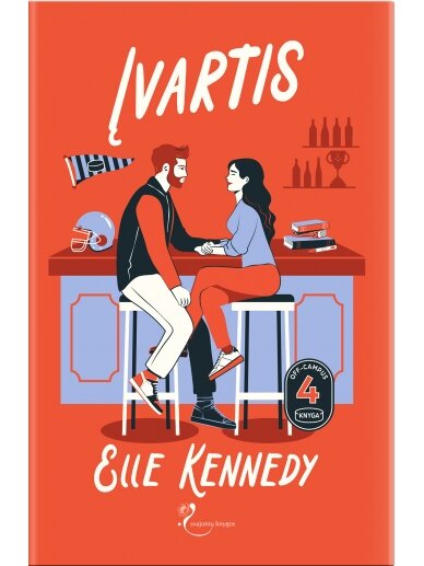 Elle Kennedy. Įvartis (Knyga su defektais) Elle Kennedy. Įvartis (Knyga su defektais)