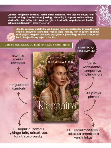 Eloisa James. Kleopatra (Pirma knyga) 3 Eloisa James. Kleopatra (Pirma knyga) 3
