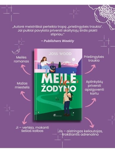 Joss Wood. Meilė be žodyno (Knyga su defktais) 2