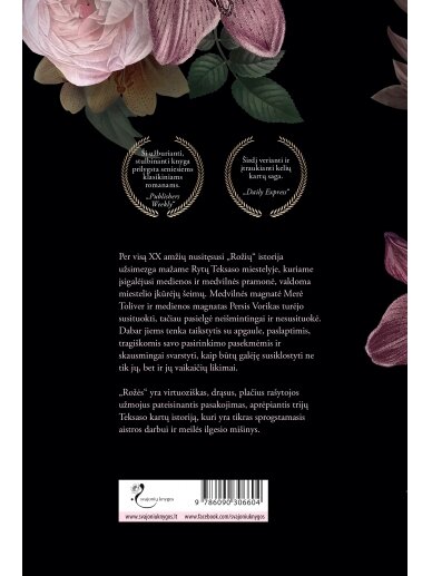 Leila Meacham. Rožės (Knyga su defektais) 1