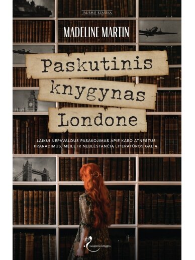 Madeline Martin. Paskutinis knygynas Londone (Knyga su defektais) Madeline Martin. Paskutinis knygynas Londone (Knyga su defektais)
