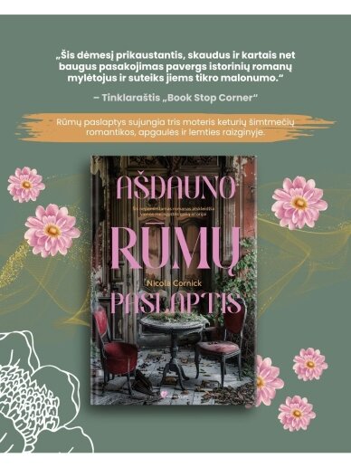 Nicola Cornick. Ašdauno rūmų paslaptis (Knyga su defektais) 3