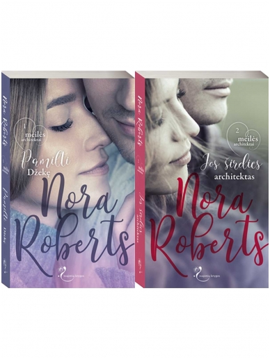 Nora Roberts. Meilės architektai (2 knygos) Nora Roberts. Meilės architektai (2 knygos)