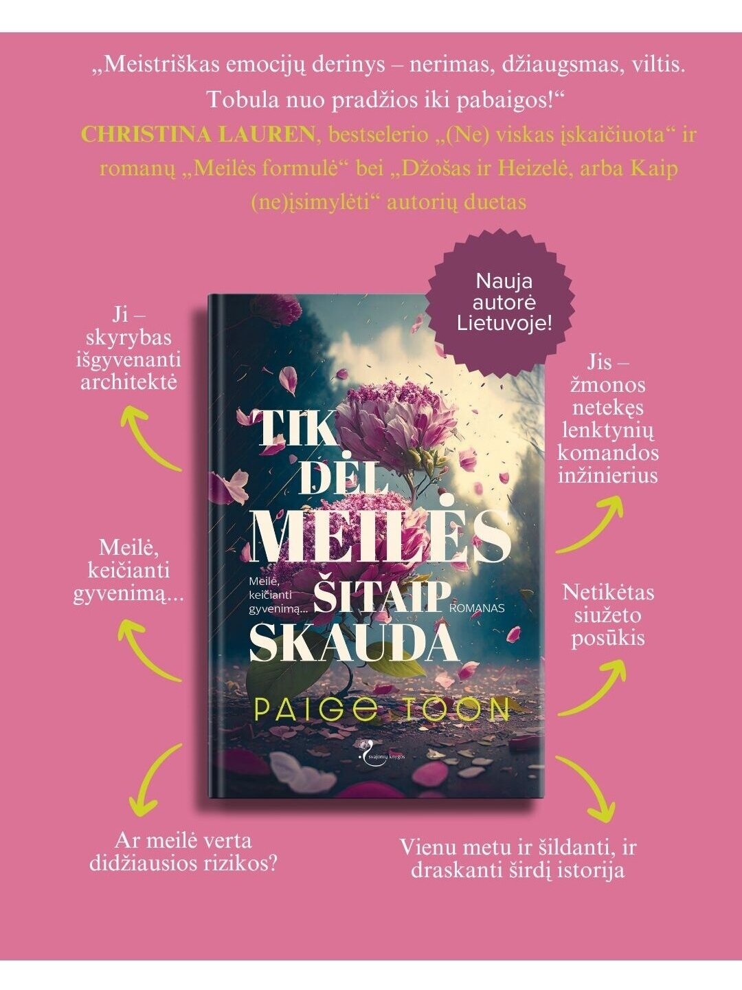 Paige Toon. Tik dėl meilės šitaip skauda (Knyga su defektais) 2 Paige Toon. Tik dėl meilės šitaip skauda (Knyga su defektais) 2