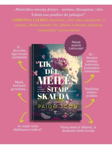 Paige Toon. Tik dėl meilės šitaip skauda (Knyga su defektais) 2 Paige Toon. Tik dėl meilės šitaip skauda (Knyga su defektais) 2