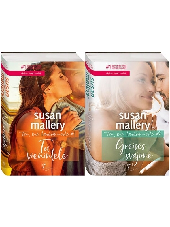 Susan Mallery. Ten, kur laukia meilė (2 knygos) Susan Mallery. Ten, kur laukia meilė (2 knygos)