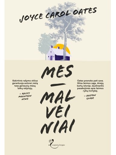 Joyce Carol Oates. Mes – Malveiniai (Knyga su defektais)